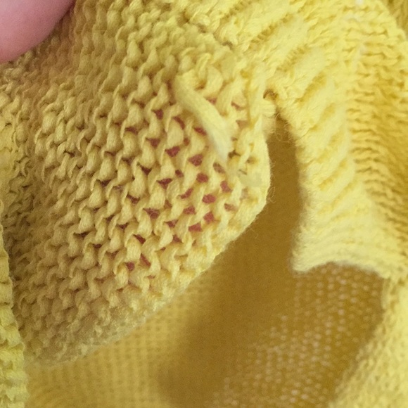 Loft Yellow Sweater - Picture 4 of 7